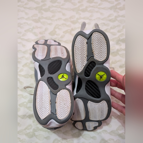 Nike Jordan 6 Rings White Cool Grey 322992 121 - Picture 3 of 5